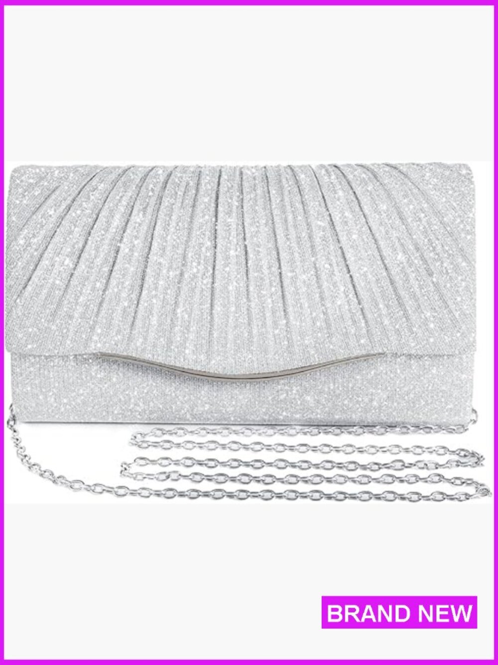 Elegant Clutch Evening Bag Crossbody Formal Party Prom Wedding Handbag